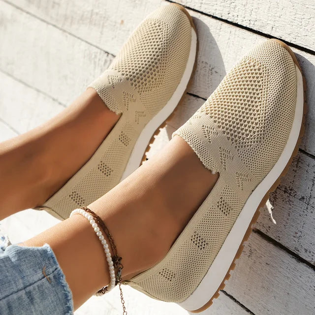 Levoire | Chaussures Orthopédiques Femme Chic Abricot
