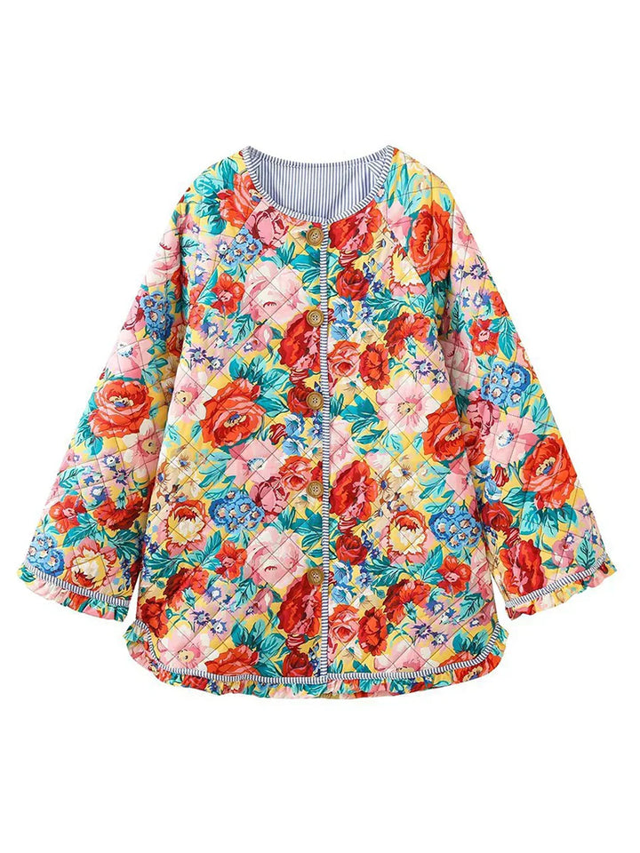 Levoire | Veste D'Été Légère Avec Motif Floral