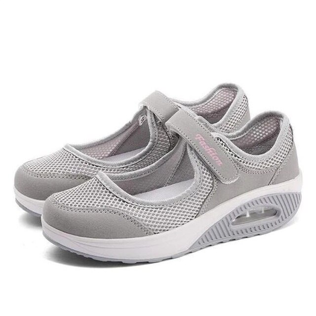 Levoire | Chaussures De Femme Orthopédiques Pour L'Intérieur Et L'Extérieur Gris
