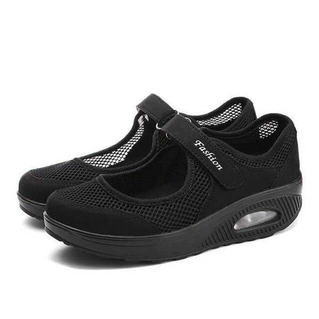 Levoire | Chaussures De Femme Orthopédiques Pour L'Intérieur Et L'Extérieur Noir