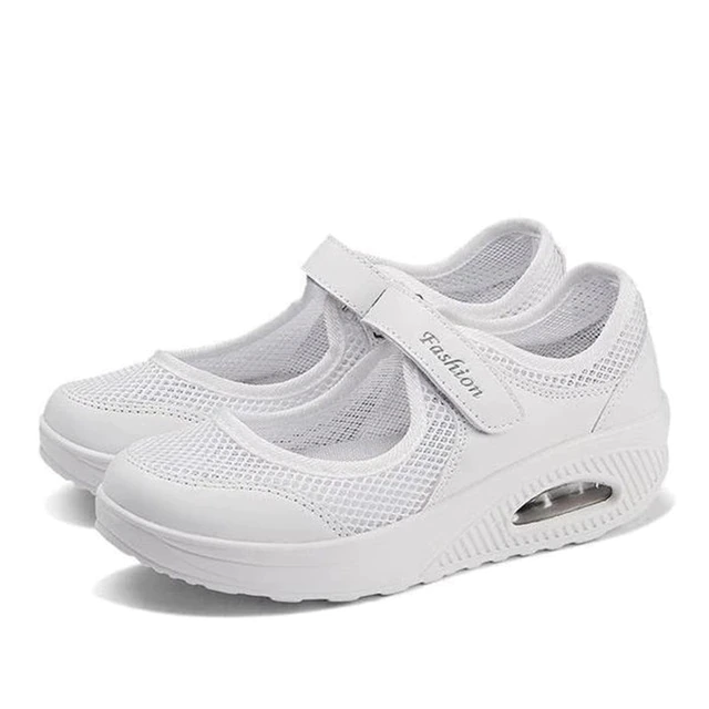 Levoire | Chaussures De Femme Orthopédiques Pour L'Intérieur Et L'Extérieur Blanc