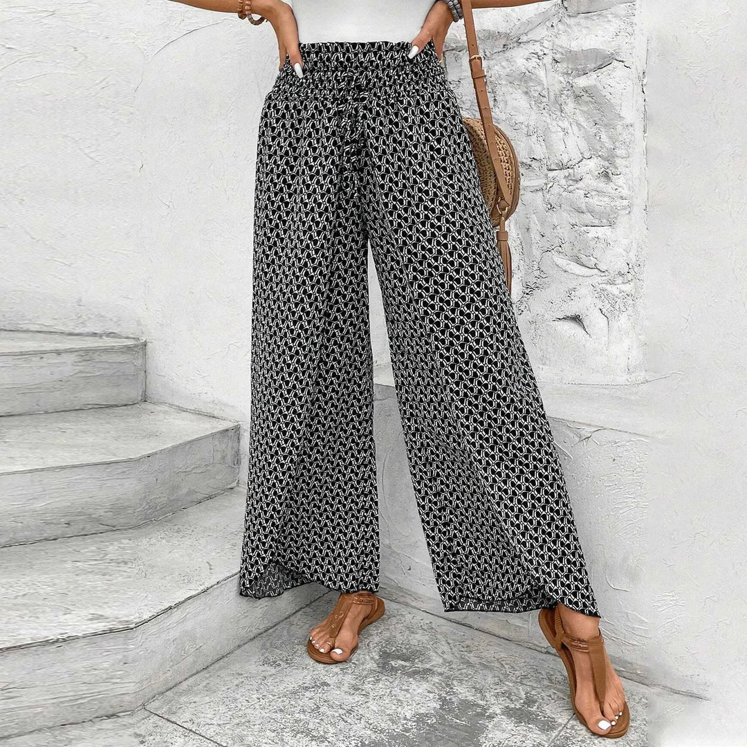 Levoire | Pantalon D'Été Élégant Noir