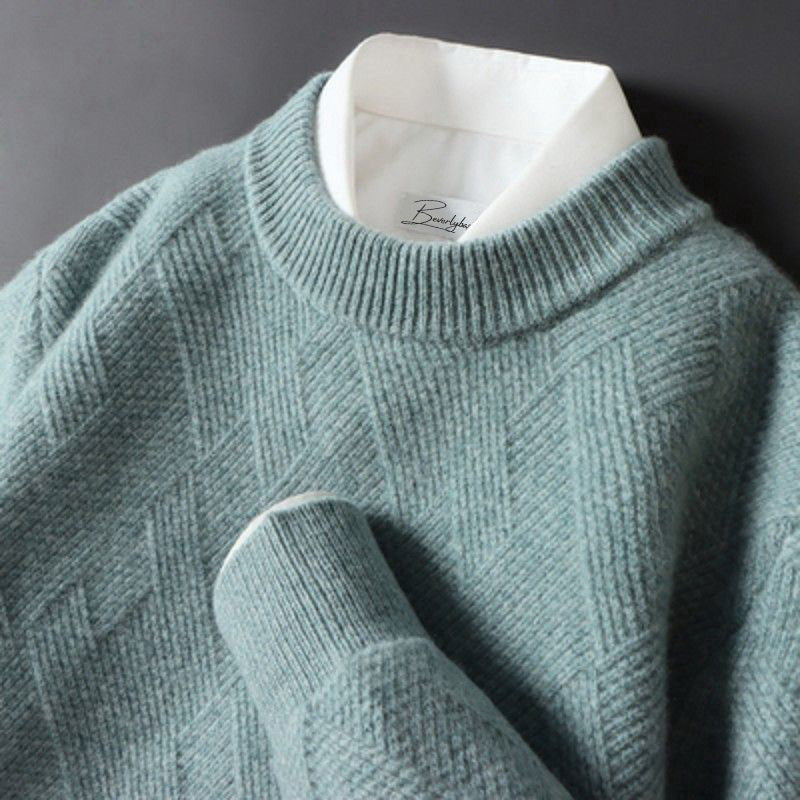 Levoire | Pull En Cachemire Pour Hommes Vert