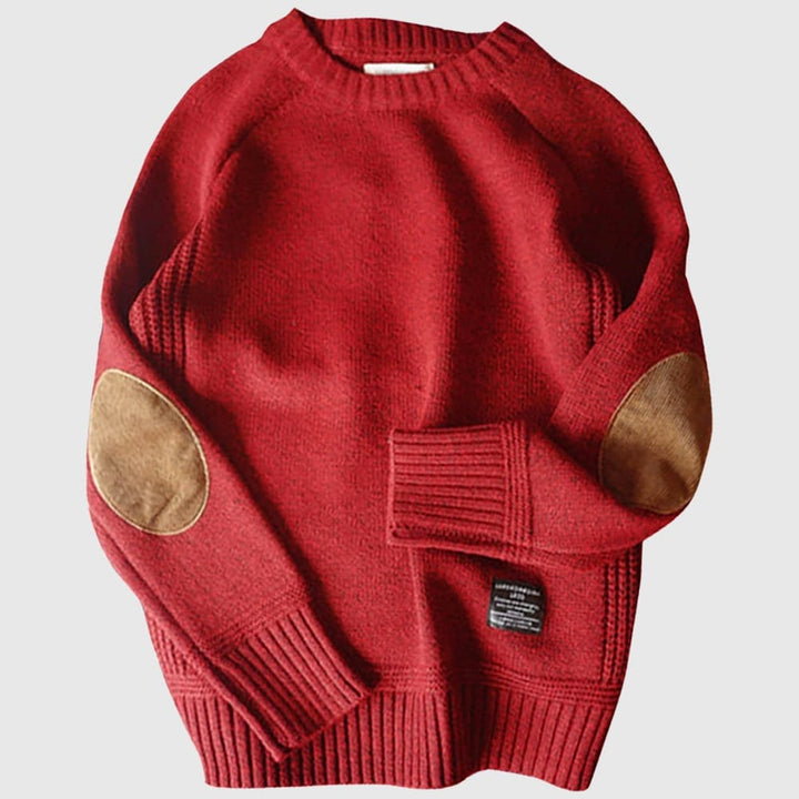 Levoire | Manches Longues Col Rond Ylihisuinen Pull Rot