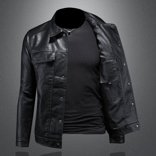 Levoire | ANTHONY VESTE EN CUIR DE MOTARD
