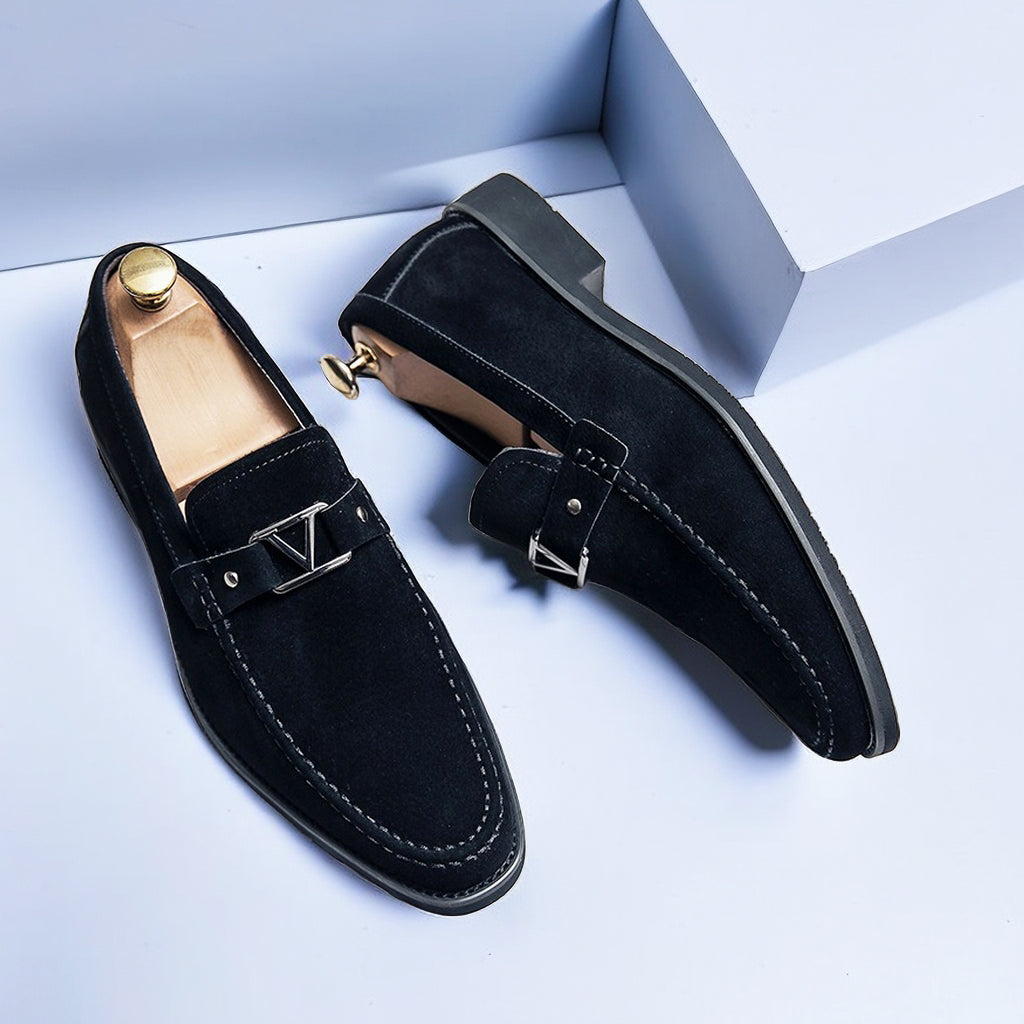 Levoire | Mocassins Confortables Obsidienne Noire