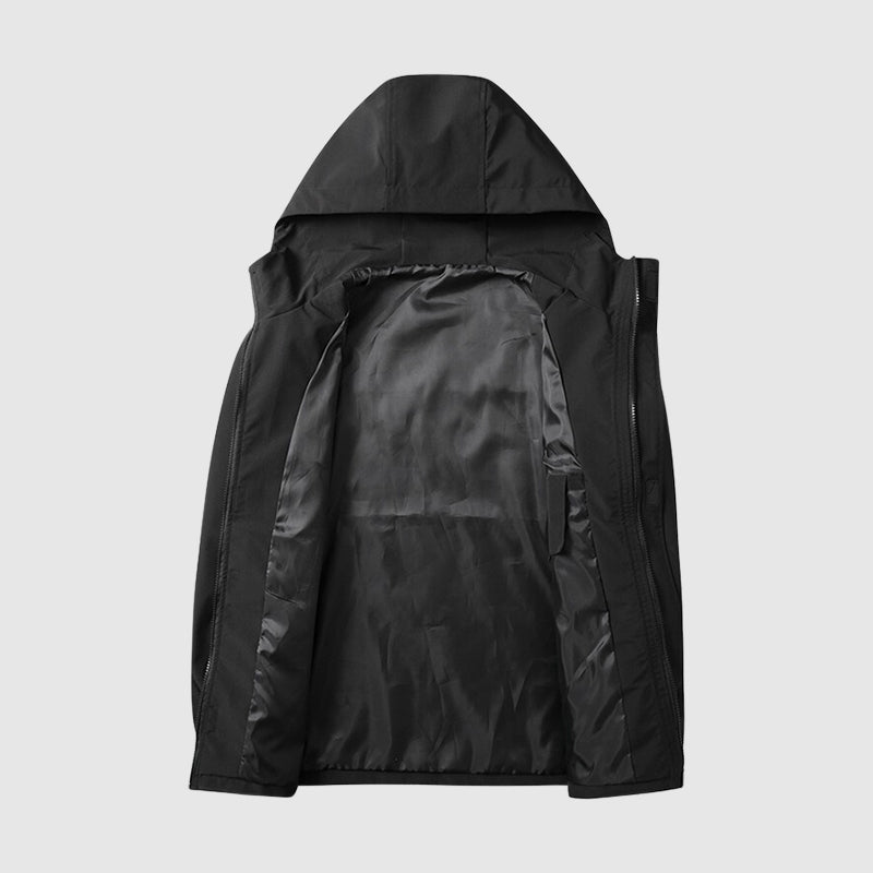 Levoire | Veste D'Homme Coupe-Vent Avec Poches Zippées Élégante Et Fonctionnelle