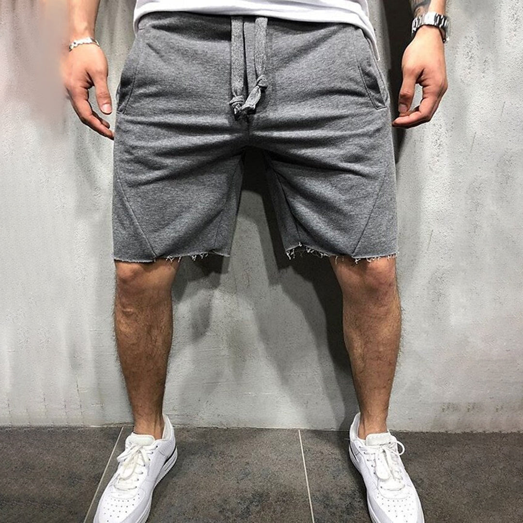 Levoire | Shorts À Cordon De Serrage Pour Hommes Gris foncé