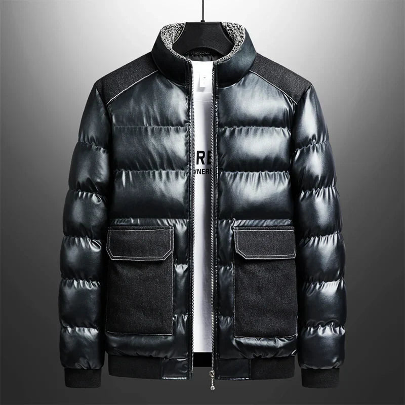 Levoire | Veste Bomber Bleu foncé