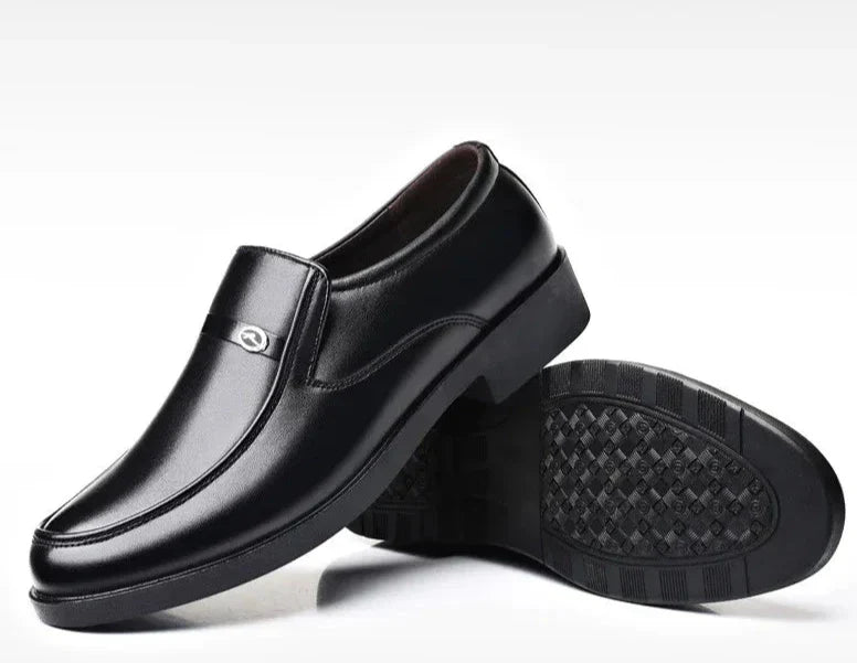 Levoire | Chaussures Oxford Pour Hommes Noires Modernes