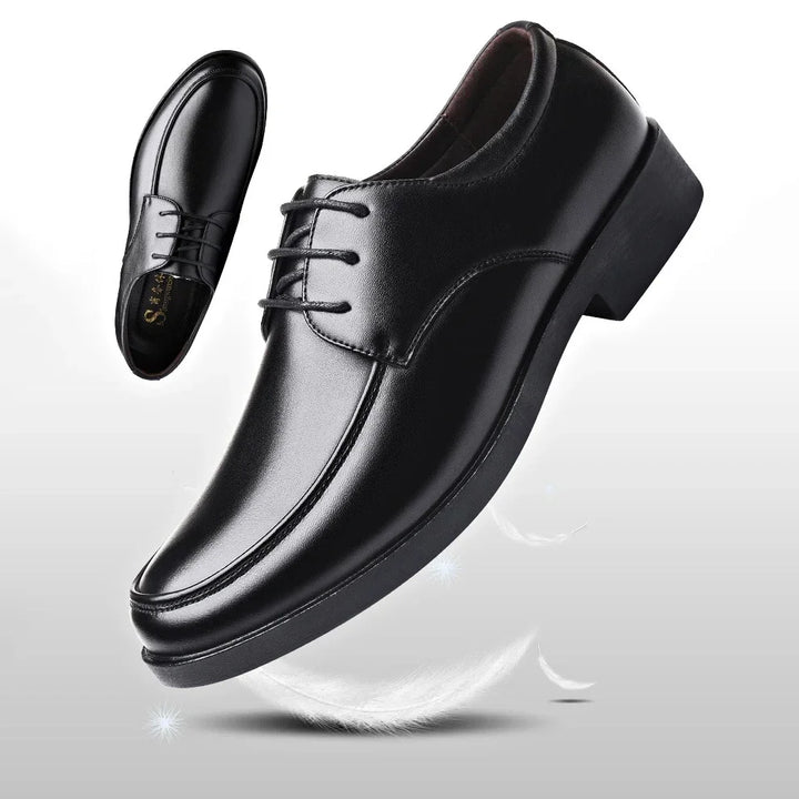 Levoire | Chaussures Oxford Pour Hommes Noires Modernes