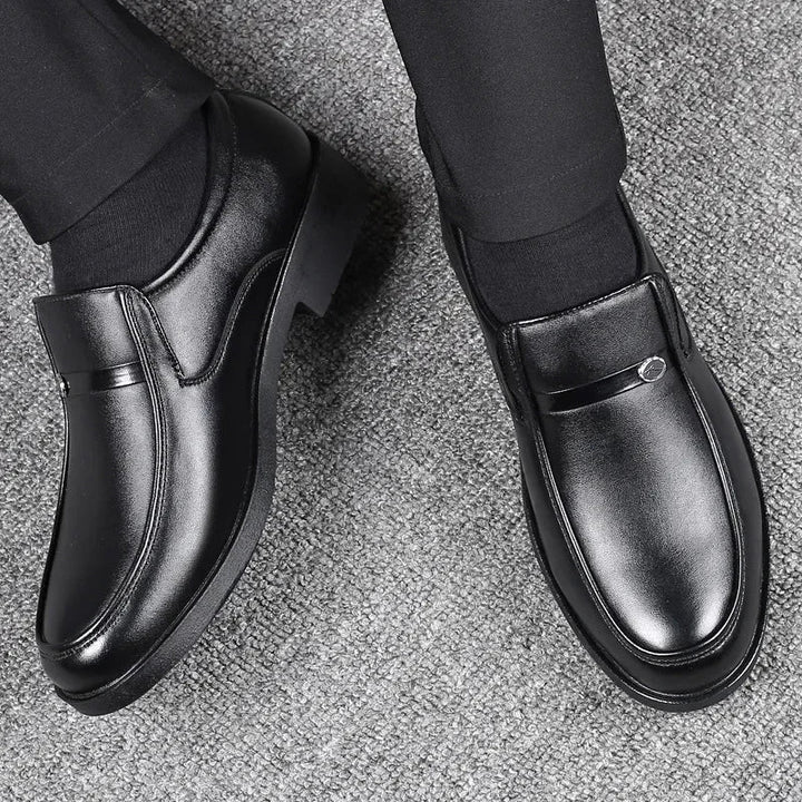 Levoire | Chaussures Oxford Pour Hommes Noires Modernes Noir