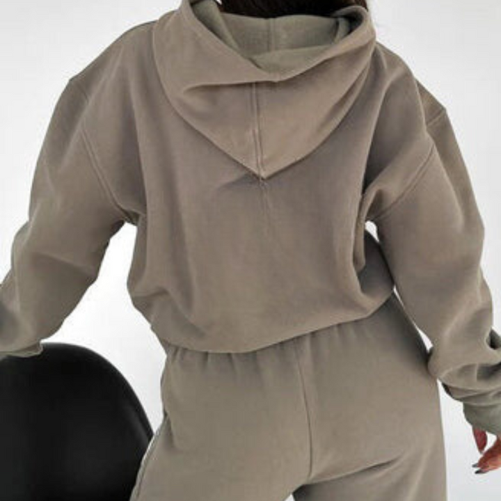 Levoire | Pull À Capuche Stylé Et Confortable Et Ensemble De Jogging Braun