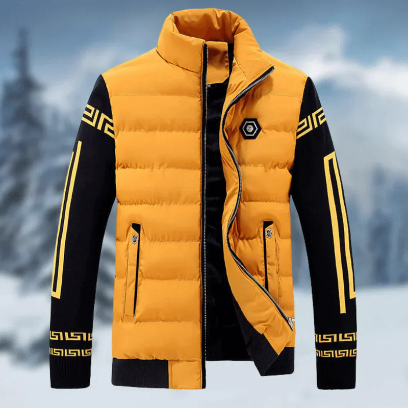 Levoire | Veste à manches longues avec fermeture éclair et poches Jaune