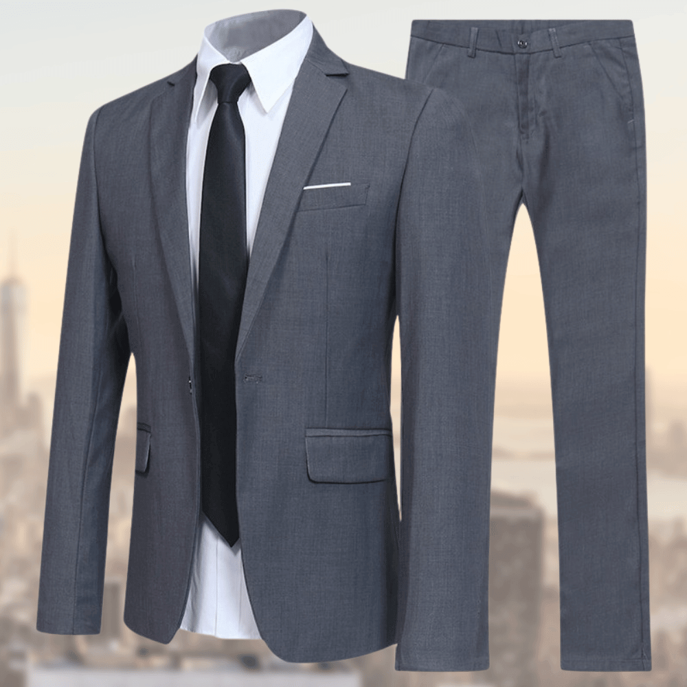 Levoire | Costume Élégant Pour Hommes Gris
