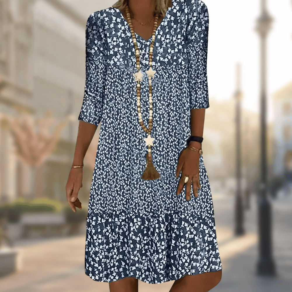 Levoire | Robe Élégante Et Confortable Bleu