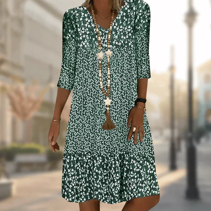 Levoire | La Robe Femme Élégante Et Confortable Vert
