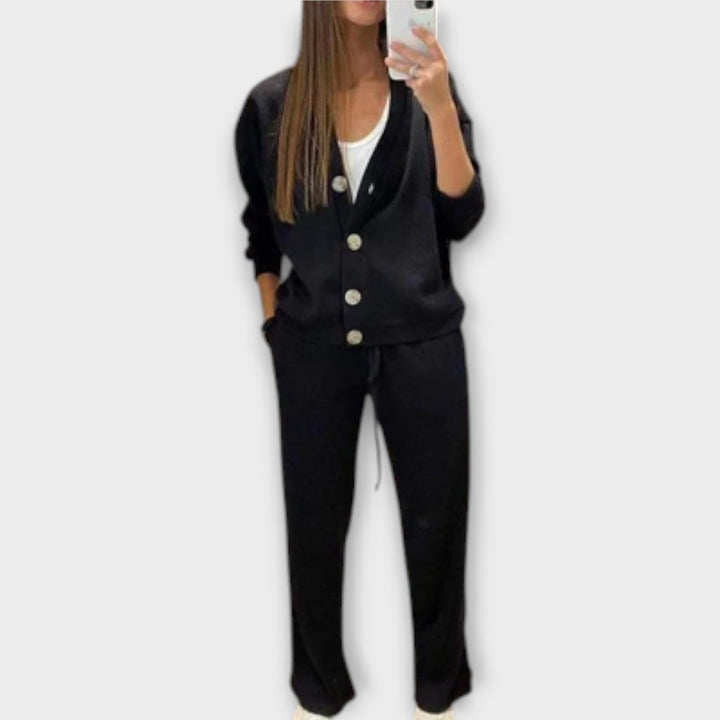 Levoire | Gilet et pantalons Noir