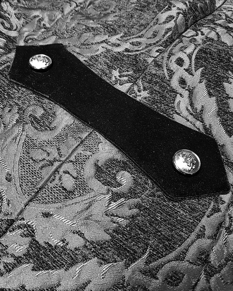 Avriane - Manteau queue d'hirondelle gothique pour hommes