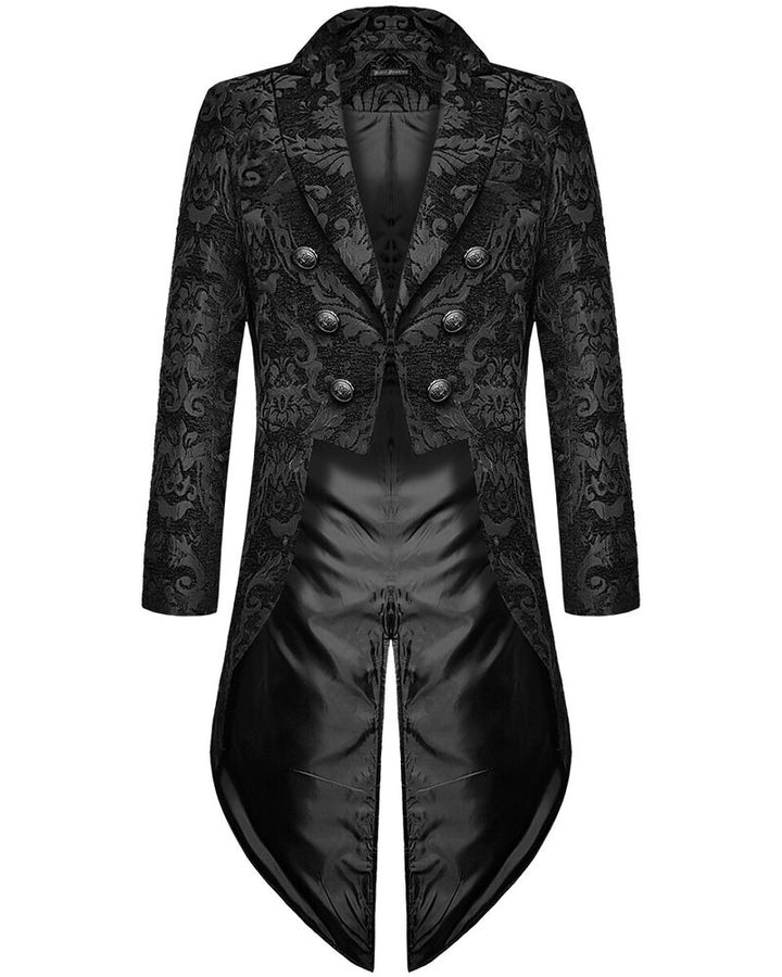 Avriane - Manteau queue d'hirondelle gothique pour hommes
