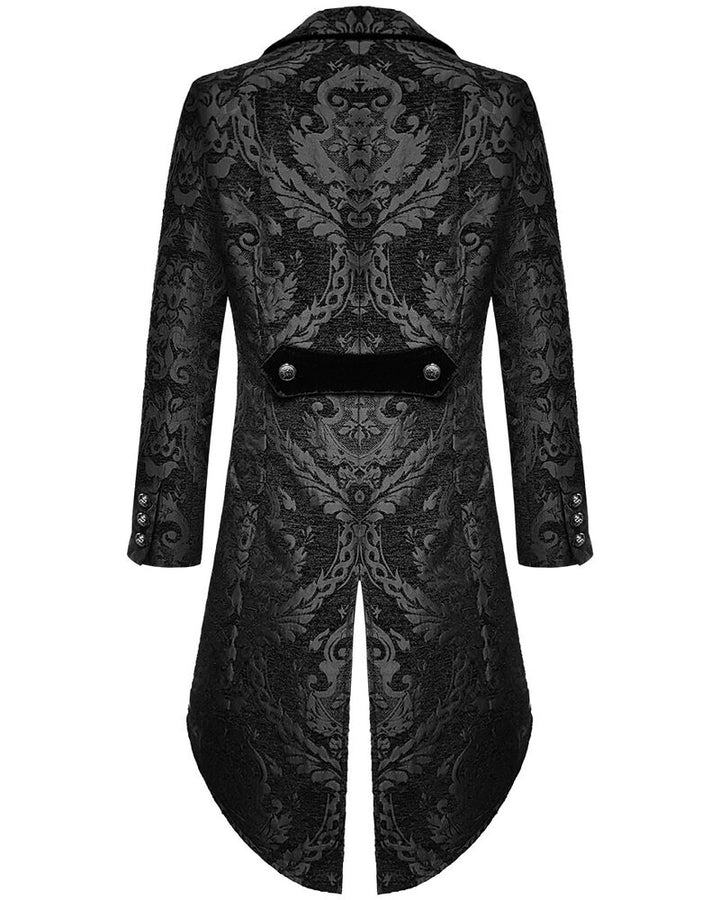 Avriane - Manteau queue d'hirondelle gothique pour hommes