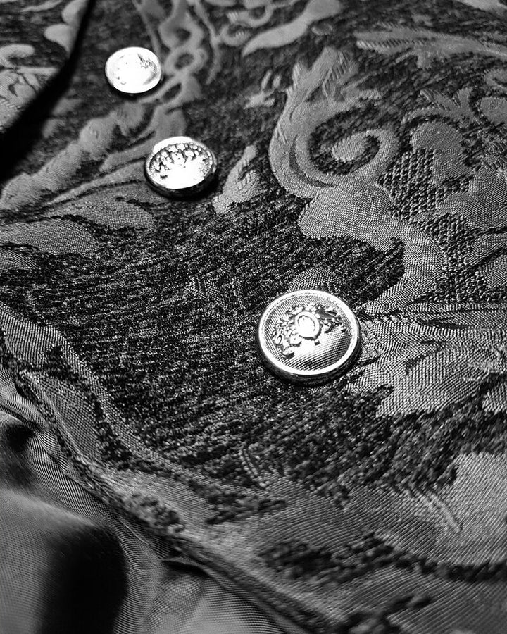 Avriane - Manteau queue d'hirondelle gothique pour hommes