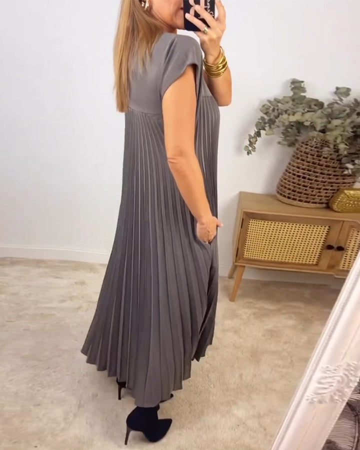 Levoire | Robe Sans Manches Plissée