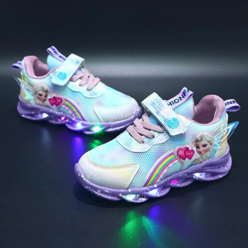 Femmes Baskets Brillantes