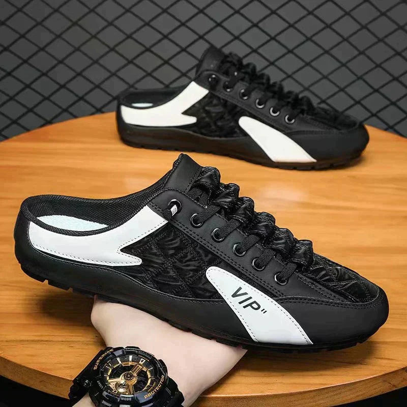 Levoire | Chaussures Slip-On Orthopédiques Pour Hommes Noir