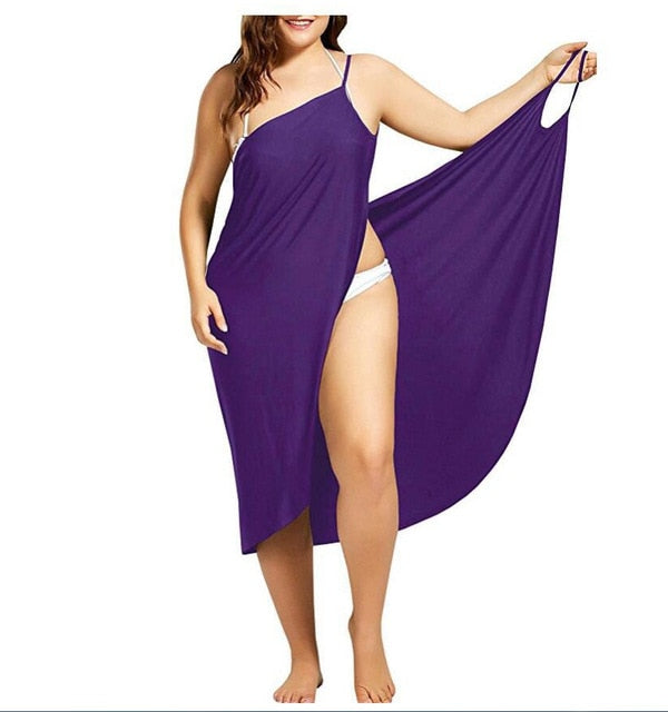 Levoire | Robe Bikini Enveloppante Lilas