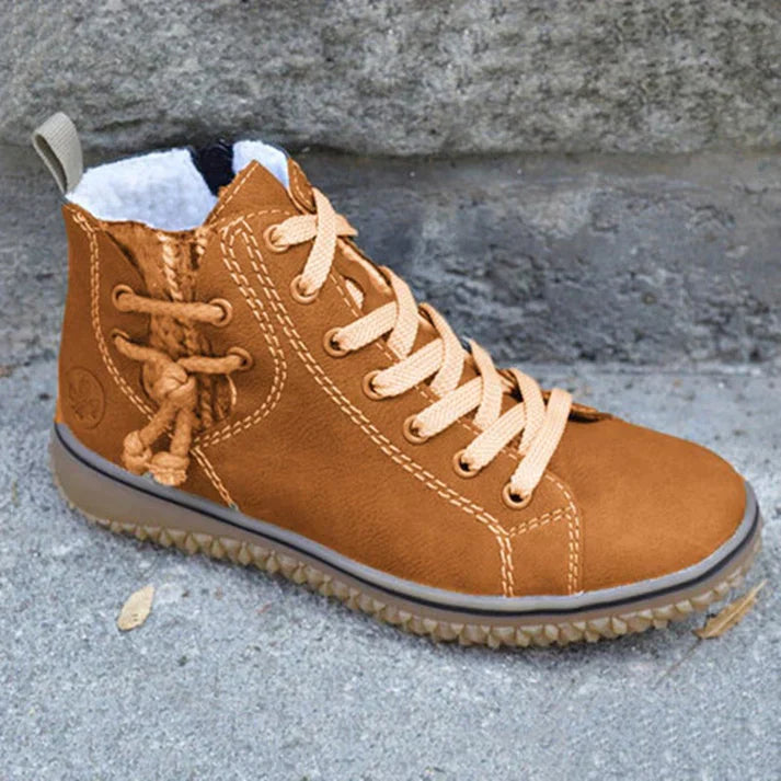 Levoire | Élégantes Chaussures En Cuir Vintage Style Traditionnel Brun clair