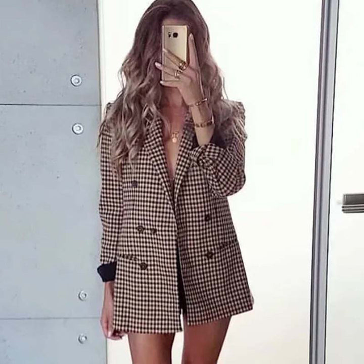 Levoire | Blazer Surdimensionné De Style Rétro Pour Femmes