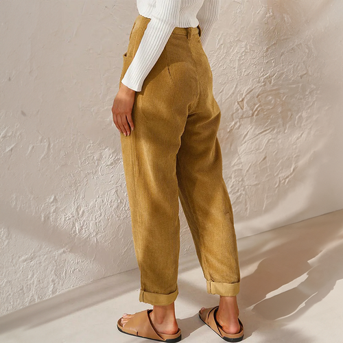 Levoire | Pantalon En Rib Décontracté