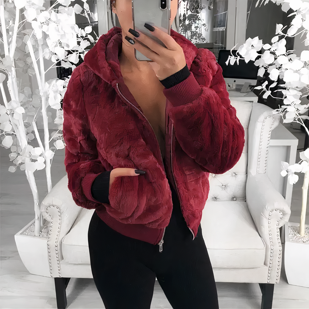 Levoire | Manteau Urbain Et Élégant Hiver Rouge