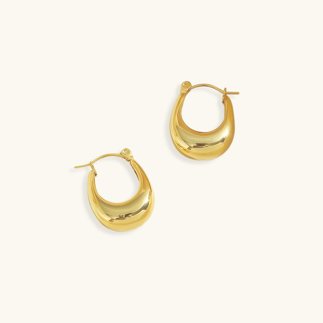Levoire | Boucles D'Oreilles Renkaat Or jaune