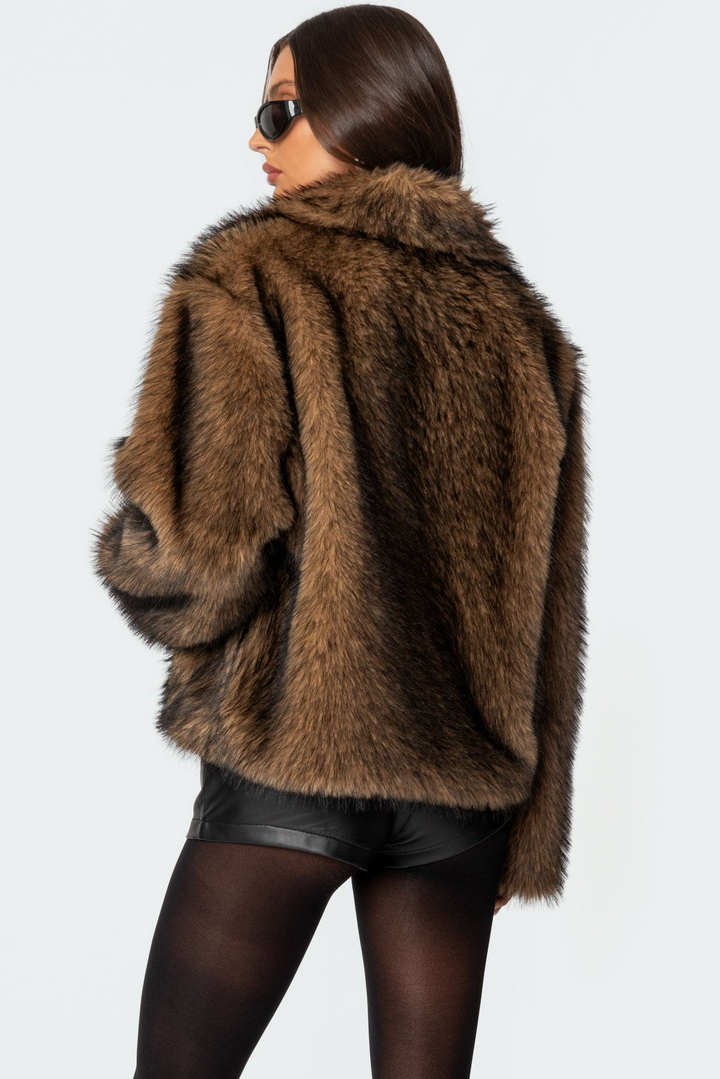 Levoire | Femme Veste En Fausse Fourrure