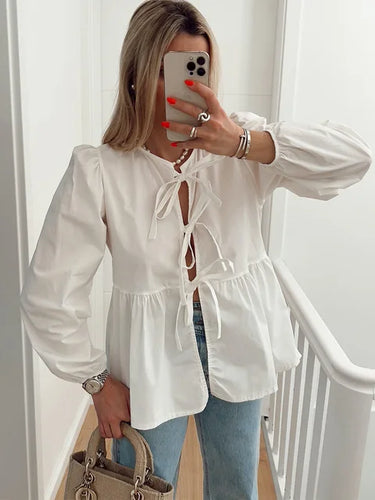 Levoire | Chemise Détail Nœud