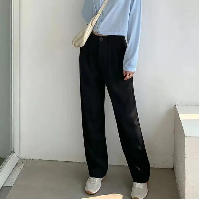 Levoire | Pantalon Élegant Avec Jambes Évasées