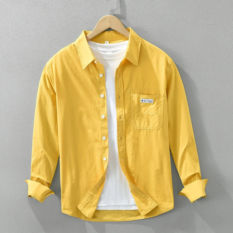 Levoire | Chemise En Coton Intemporelle Homme