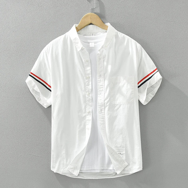 Levoire | Chemise Decontractee Elegante Et Respirante Hommes Blanc