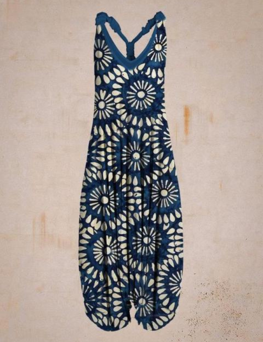 Levoire | Salopette D'Été Élégante Bleu medeterin