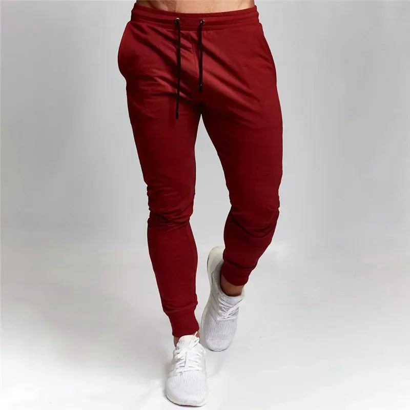 Levoire | Pantalon De Jogging Élastique Moderne Pour Hommes Rot