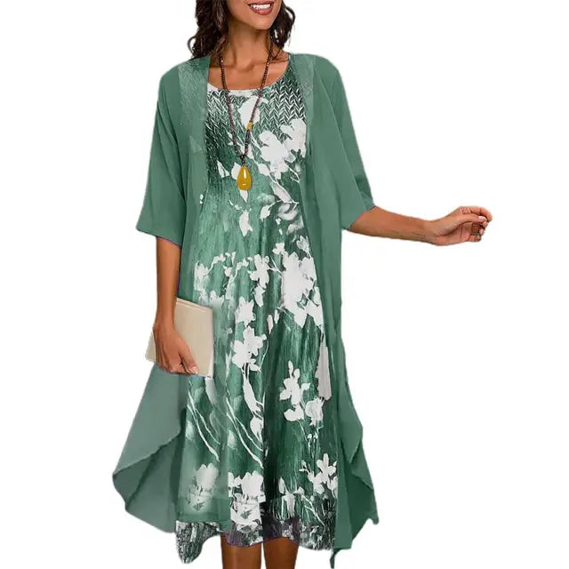 Levoire | Robe d'été pour femmes Vert