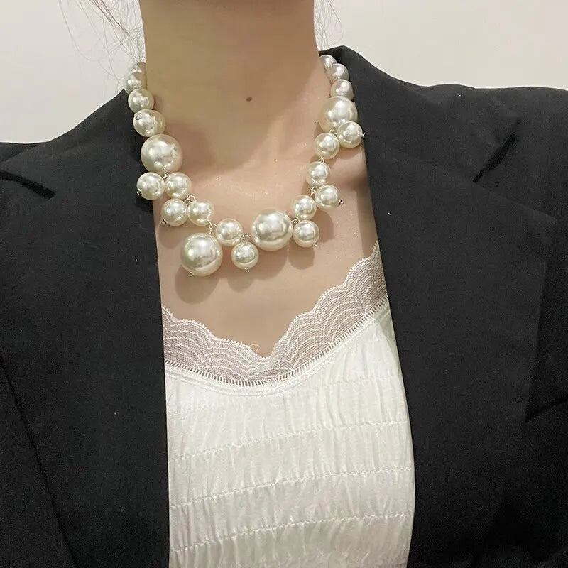 Levoire | Collier Chunky Luxe Avec Détail En Goutte Champagne
