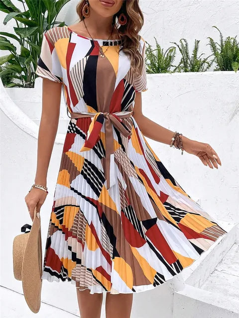 Levoire | Robe élégante imprimée