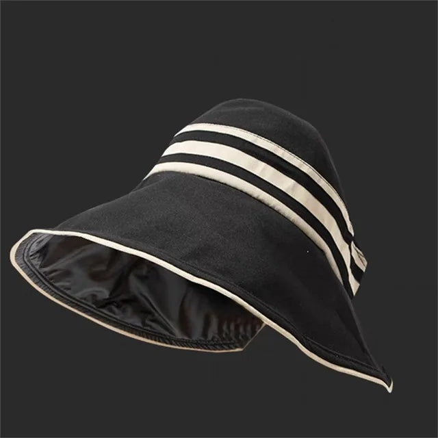 Levoire | Chapeau d'Été avec Style Élégant et Tissu Respirant pour Femme Noir