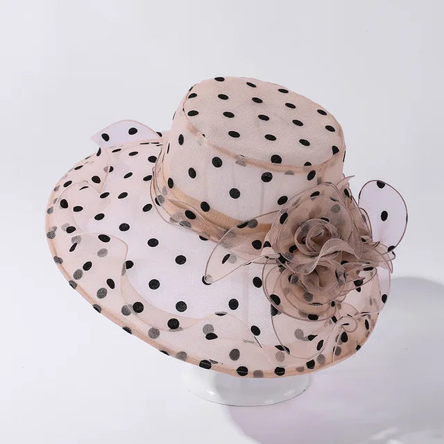 Levoire | d'Été - Chapeau Seau en Chiffon Élégant et Légèrement Aéré pour Femmes Kaki