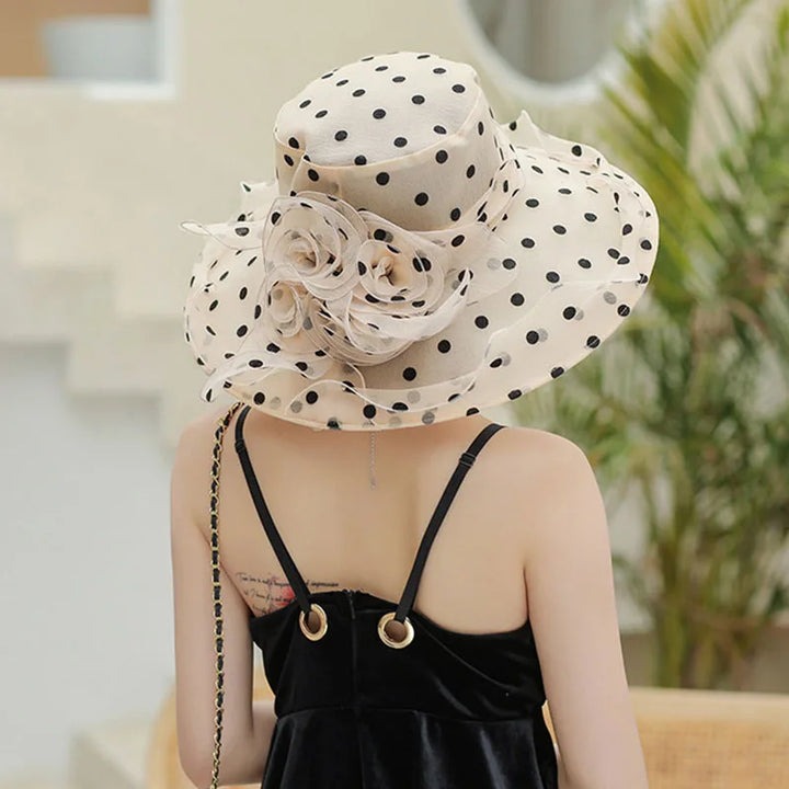 Levoire | d'Été - Chapeau Seau en Chiffon Élégant et Légèrement Aéré pour Femmes