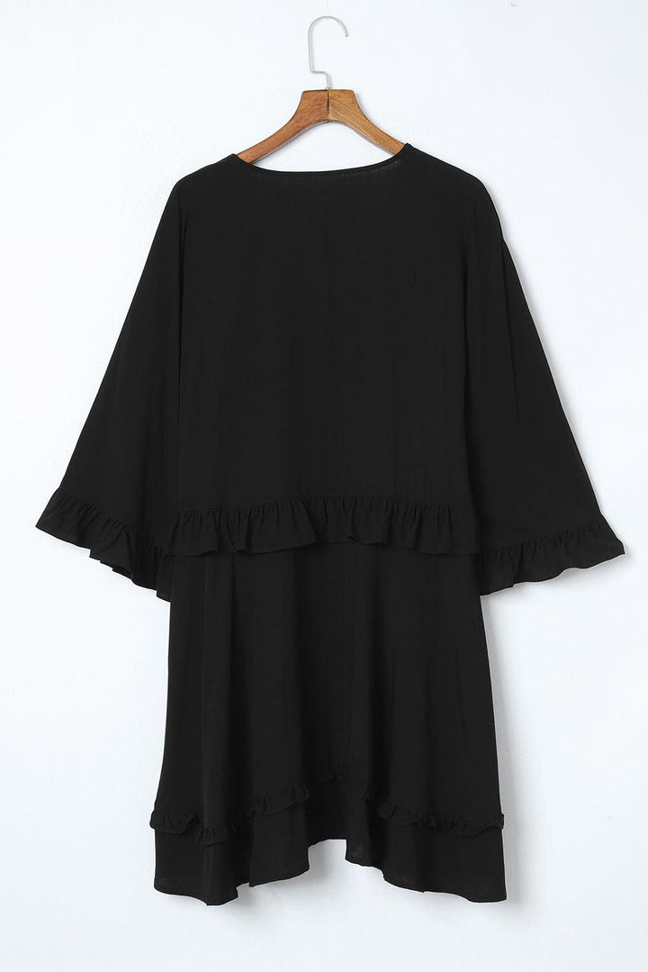 Levoire | Élégante Robe Minironde Noire