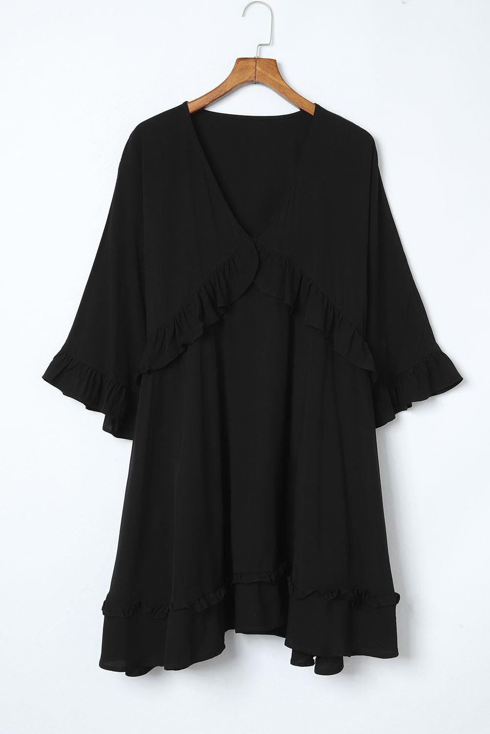 Levoire | Élégante Robe Minironde Noire